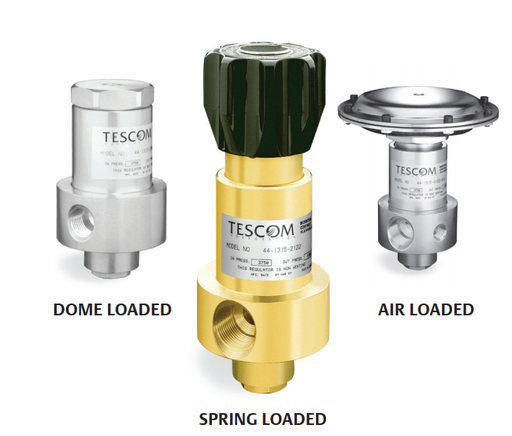 [44-1325-1081] TESCOM 44-1300 SERIES REGULATOR SS BODY, 0-1000PSI,1/2"SAE PORT