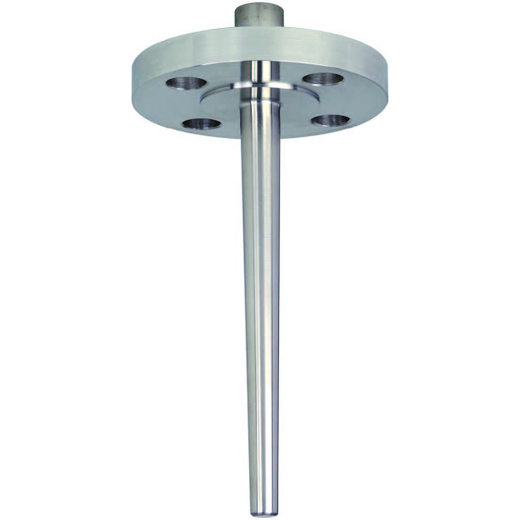 [52931325] TW10-F FPW 2" 150LB FLANGED, 1/2" NPT female CONNECTION TO THERMOMETER, U=30" INSERTION