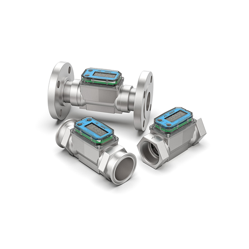 [G2S20NQ9GMB] Flomec G2 Series Turbine Flow Meter, 2" NPTF, Battery Powered Display, Stainless Steel Body