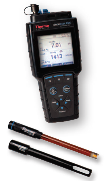 [STARA3250] Orion Star pH/conductivity portable meter, Orion Star™ A325 pH/Conductivity Portable Multiparameter Meter, 100-240 VAC, STARA3250