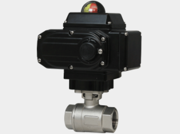 [WE01-HTD02-A] WE01 2-Piece Stainless Steel Ball Valve, 2&quot;, 110VAC Electric, 2 Position NEMA 4X Actuator