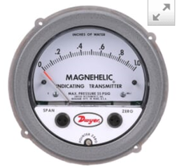 [605-10] Pressure Transmitter 0/10inWC Magnehelic Dfr Pressure Transmitter