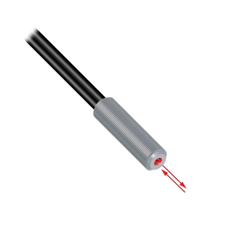 [28922] Banner Plastic Fiber, Diffuse Reflective; Core Dia.: 0.5 mm; Fiber Length 5 m; Thread; Free cut (PBT215U)