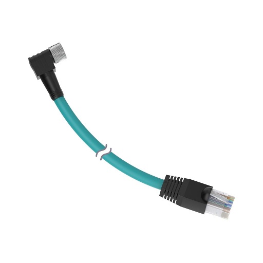 [28974] Cordset M8 Threaded to RJ45 Double Ended (IVUC-E-415R)