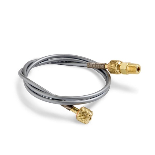 [QTHA-KIT3] (1) 3' outlet hose with brass Quick-test ends, (1) QTHA-2MB0 1/4" Male NPT adapter, brass