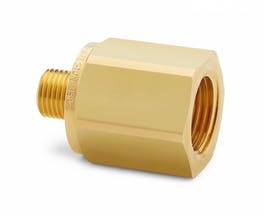[QTHA-4FB0] 1/2" female NPT x male Quick-test, no check-valve, brass