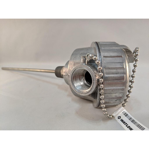 [RRJEH0A060BA000] Watlow RR Style RTD, Single 3-Wire, 1/4" OD x 6" SS Sheath, Aluminum Head
