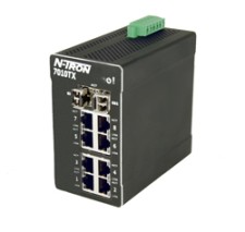 [7010TX] N-TRON 10 Port Managed Industrial Ethernet Switch Ten 10/100BaseTX RJ-45 Ports