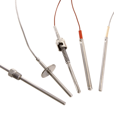 [20-1001954] Watlow Thermocouple Type J; .188" Dia; 5" Length; 120" Lead wire