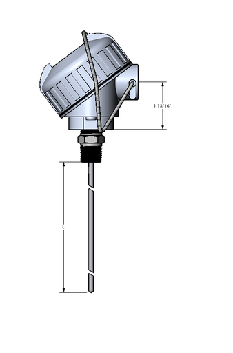 [2169-1195] Watlow AR Style Type J Thermocouple
