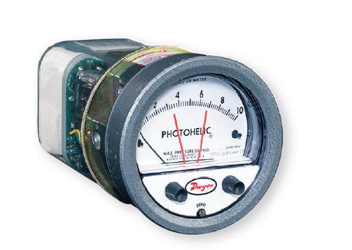 [A3010] PHOTOHELIC GAGE 0-10"WC UL/CSA LISTED