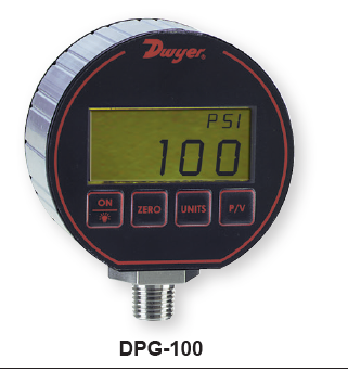 [DPG-106] DIGITAL PRESSURE GAUGE 0-200PSIG BATTERY POWERED