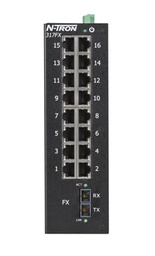 [317FX-SC] 300 Series, 17-Port, N-Tron 317FX Unmanaged Industrial Ethernet Switch, SC 2km