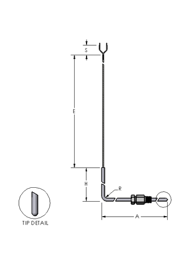 [22-1001492] Watlow 22 Series Style Thermocouple, Type J