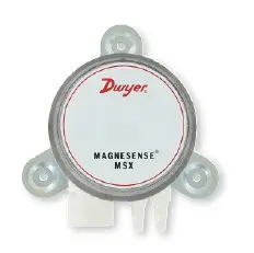 [MSX-W11-IN] Dwyer Series MSX Magnesense® Differential Pressure Transmitter, Wall Mount, Universal Current/Voltage Outputs, Uni-Directional, Range: 1" Water Column, No Display