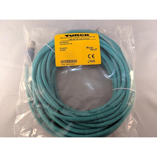 [U-02773] Turck Industrial Ethernet Cable, Extension Cable (RSSD RJ45S 441-20M)