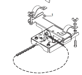 [K1530DQ] Yokogawa Galvanized Steel Surface/Pipe Mounting Bracket for PB30 DO Floating Ball