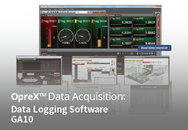 [GA10-01/RP] Yokogawa, Data Acquisition Software with Report/Print Function