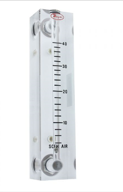 [VFB-94D-SSV] FLOWMETER, DUAL RANGE 10-100 GPH AND .5-6.5 LPM WATER WITH STAINLESS STEEL VALVE