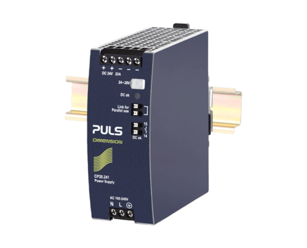 [CP20.241-R2] CP Series Power Supply, 48MM, 100-240VAC Input, 24VDC Ouput With Enhanced DC Input Voltage Range