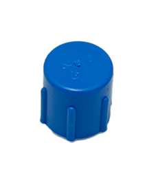 [G2] 1/4&quot; plastic flare cap for test ports (1/4&quot; SAE flare) - 50 count