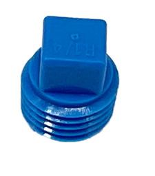 [SHP1] 1/4&quot; plastic plug for test cocks - 50 count