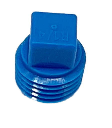 [SHP1] 1/4" plastic plug for test cocks - 50 count