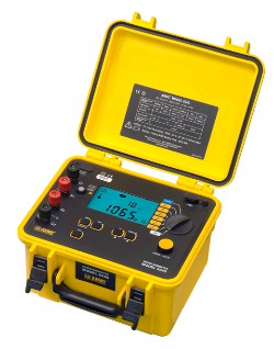 [2129.80] AEMC Micro-Ohmmeter Model 6240 (10A, Instantaneous, Continuous, Multiple Test, includes 10A Kelvin Clips (Hippo-Cat #1017.84), 1AKelvin Probes Spring Loaded (Cat #2118.73), and DataView® Software)