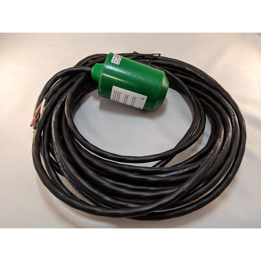 [M-GRE-75] MECHANICAL FLOAT 13 AMP, SPDT-FORM C, WIDE ANGLE, 75' CABLE