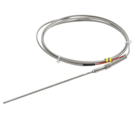 [2219-9798] Watlow Mineral Insulated Sensor AF Style .188 Dia. Type J Dual Isolated Ungrounded 8" Sheath Length 48" Leads