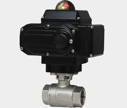 [WE01-ETD01-D] WE01 2-Piece Stainless Steel Ball Valve, 1&quot;, 24VDC Electric, 2 Position