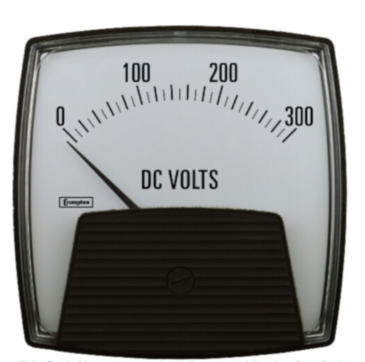 [013-01RA-HGBM-B3] Crompton 013 Series DC Ammeter
