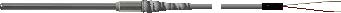 [T38U-006-12A-15-F3020-6] PYROMATION TYPE J THERMOCOUPLE 4" LENGTH, 360" LEADS