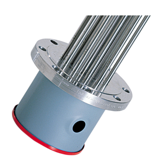 [FNS777A5S] Watlow Flange Voltage: 480 Flange Wattage: 30,000 Watt Density: 23.0 B Dimension (Immersed element Length): 77.0000 Number of Elements: 6 Elements Electrical Phase configuration: 3 Phase - Delta wiring Number of Circuits: 1 Flange Size: 5 Inch Flange Flange Class: 150 lb. Flange Material: Steel Flange Sheath Material: Steel Baffles? No Baffles Cold End Section below the Flange: 4.5625 Process Sensor: No Process Sensor Hi-Limit Sensor: No Hi-Limit Sensor Thermowell required? Yes Stand-off Terminal Enclosure? No Terminal Enclosure: General Purpose (incl. CSA)