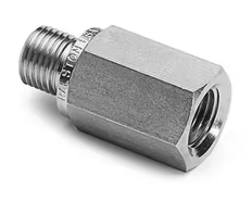 [QTHA-2FS0] 1/4" female NPT x male Quick-test, no check-valve, S.S.