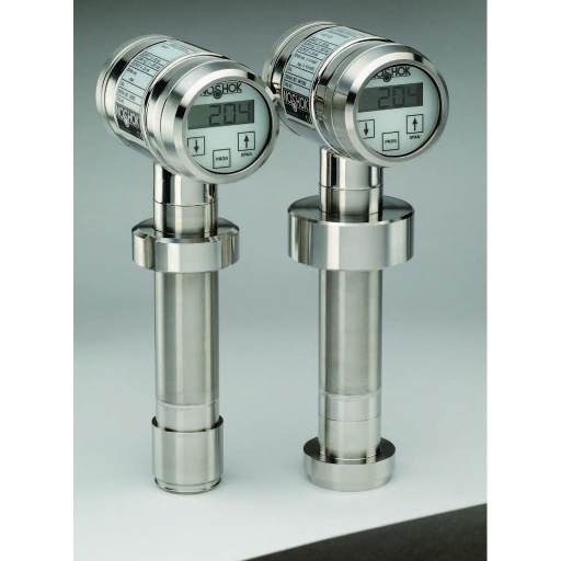 [204-93-47/470inH2O-1-1-25] 20 Series Intelligent Silo & Tank Level Sanitary Pressure Transmitter, 6", 47 inH20 to 470 inH20, Anderson Negele Type SL Long