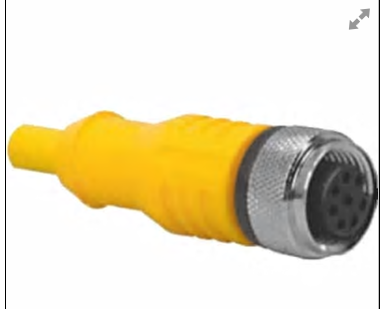 [U5264] Turck Actuator and Sensor Cable, Extension Cable (RKC 4.4T-2-RSC 4.4T)