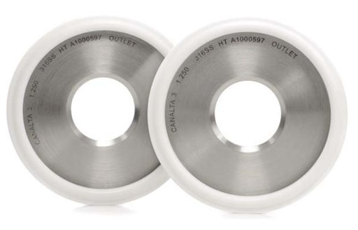 [10DC08IJ-00-250-688] 10" TEFLON SNAP SEAL, 00ED, 250 PLT, 688 GAP