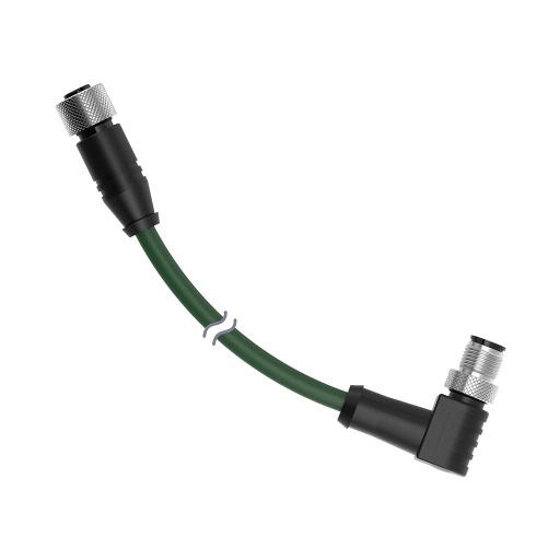 [30302] Cordset A-Code M12 to A-Code M12 Double Ended (IVURDM-QD-815RA)