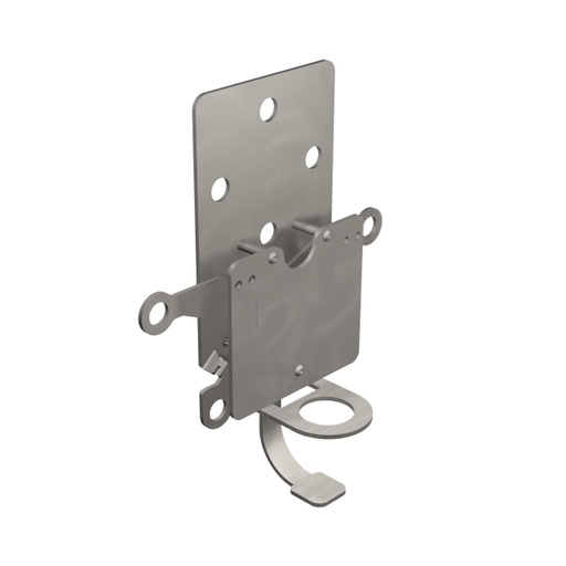 [810084] Banner Andon Rope Pull Bracket; Right and Left Side Pull; Heavy Duty Back Plate; Works with K50 Fixed Field Sensor (SMBARP30HD)