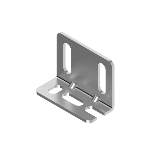 [812494] Banner Bracket: Right-Angle Mount; Stainless Steel: 300 Series; 20-Gauge; Used with Q2X (SMBQ2XB)