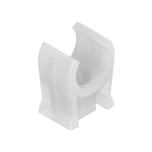 [811936] Banner Bracket: For Use with S15; Snap Clip; Kit of Five Brackets; White polypropylene; Designed for M5 or No. 10 Mounting Hardware (LMBS15SP)