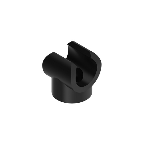 [811987] Banner Bracket: For Use with M12 cables; Snap Clip; Kit of 7 Brackets; Black polypropylene; Supplied with thread forming Mounting Hardware (LMBM12SP)