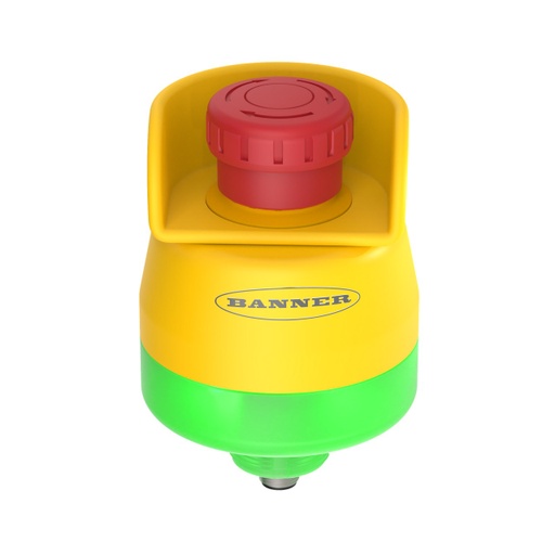 [811873] Emergency Stop With Isd: 30 Mm Mount With 40 Mm Push Button, SSA-EB1PLGRS1-0DECQ8