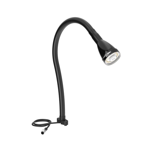 [811492] Banner Flex Arm Light 18 in; WL50 Touch; White: 5K; 2 x 1/4 Base; No Bracket; 4-pin M12 Pigtail QD (K-FLX18-50TWDXQP)