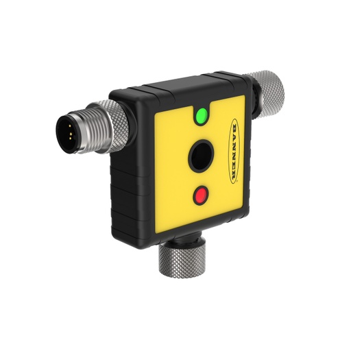 [809537] Banner ISD Connect; Input Type 2NC Safe; Input Connector 5-pin M12 A; Pin1: Ch1a, Pin2: Ch1b, Pin3: N/C, Pin4: Ch2a, Pin5: Ch2b (SSA-ISD-TCA)