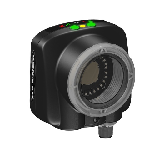 [808141] Banner iVu PLUS TG Gen2 Sensor with Ethernet; Red Ring Light and 8 mm Lens; Requires Power Cordset and Bracket; Ethernet and USB Cordset Optional (IVU2PTG-808141)