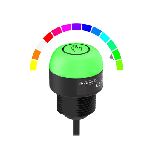 [812213] K30 Pro Touch Series: 3-Color Rgb Touch Sensor, K30PTAMGRY3