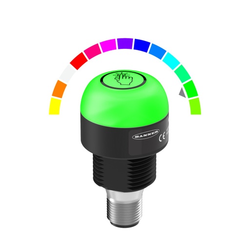 [812268] K30 Pro Touch Series: 7-Color Rgb Touch Sensor, K30PTAMRGB7Q
