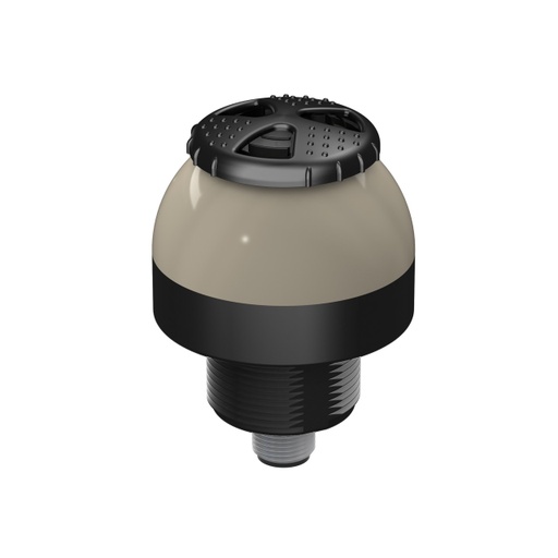 [94054] Banner K50 Series EZ-LIGHT: 1-Color Sealed Loud Audible Indicator; Voltage: 12-30 V dc; Housing: Polycarbonate; IP67; Tone: Loud; Input: PNP; Colors: Yellow; 5-pin M12 Integral QD (K50LYXALSXPQ)